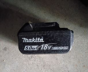 Makita 18v 5.0Ah Battery