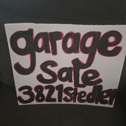 GARAGE SALE