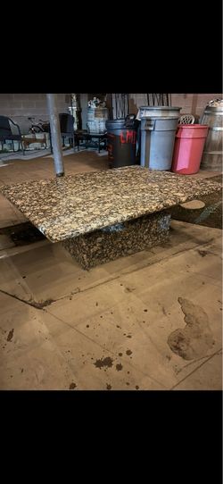 Rectangular Italian Granite Coffee Table