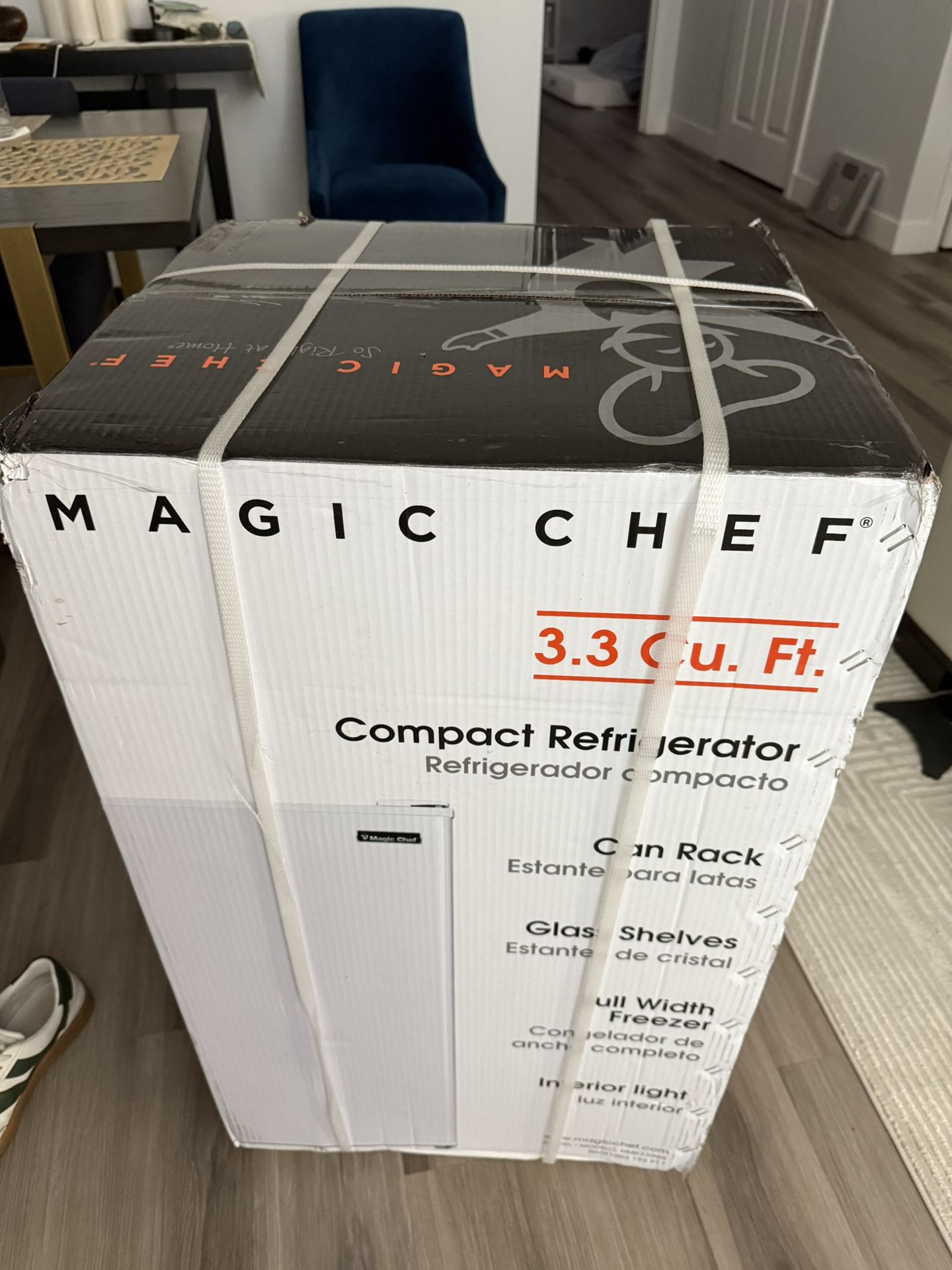 New Sealed Magic Chef 3.3 White Color