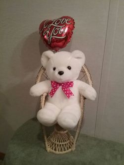 I Love You Bearing a Wicker Chair