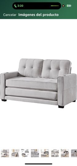 Modern 2-Seater Sofa Bed
