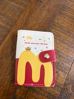 McDonald's Themed Small Wallet Card Holder