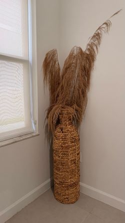Boho wicker home decor large