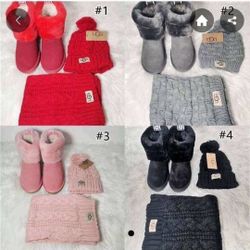 Classic Mini Fluff Ugg Boot Set