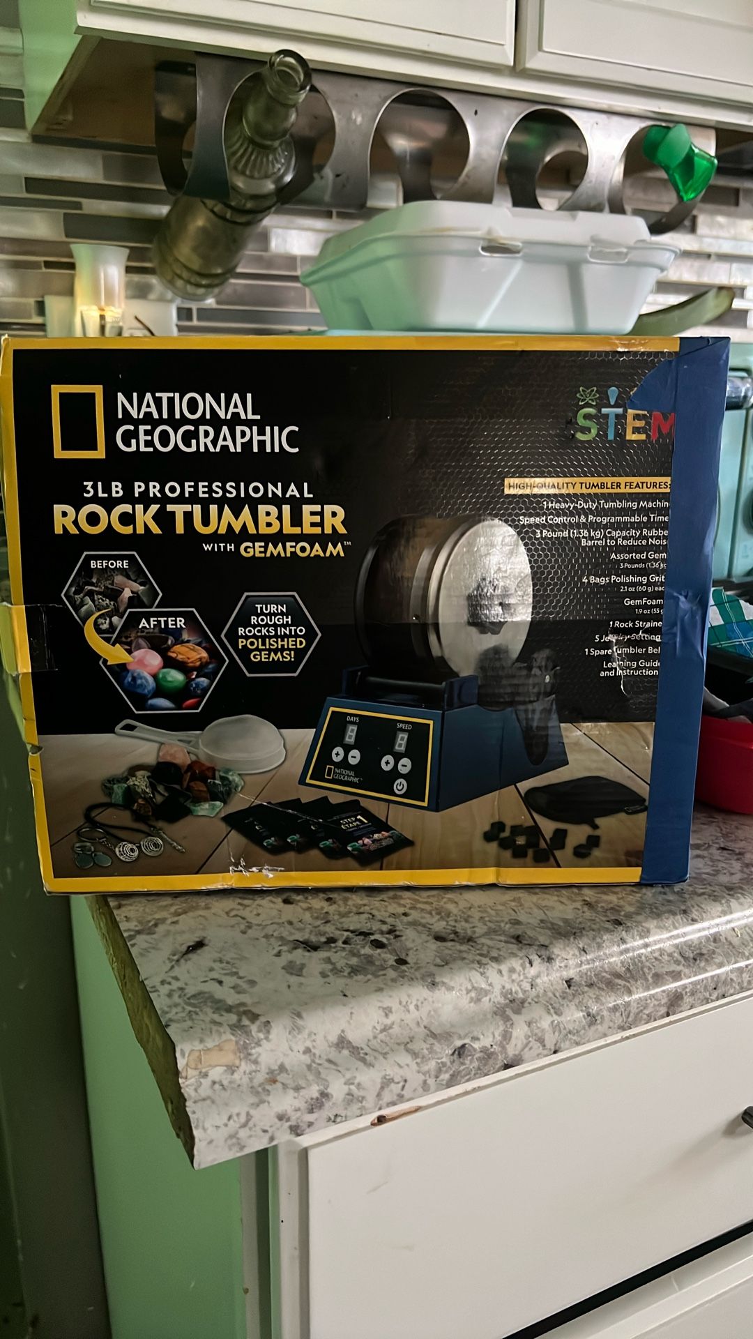 Nat Geo Rock Tumbler