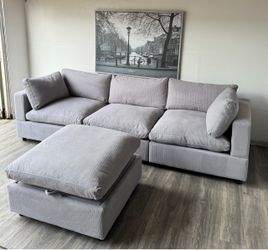 New in Box - Sectional Cloud Couch - free local delivery