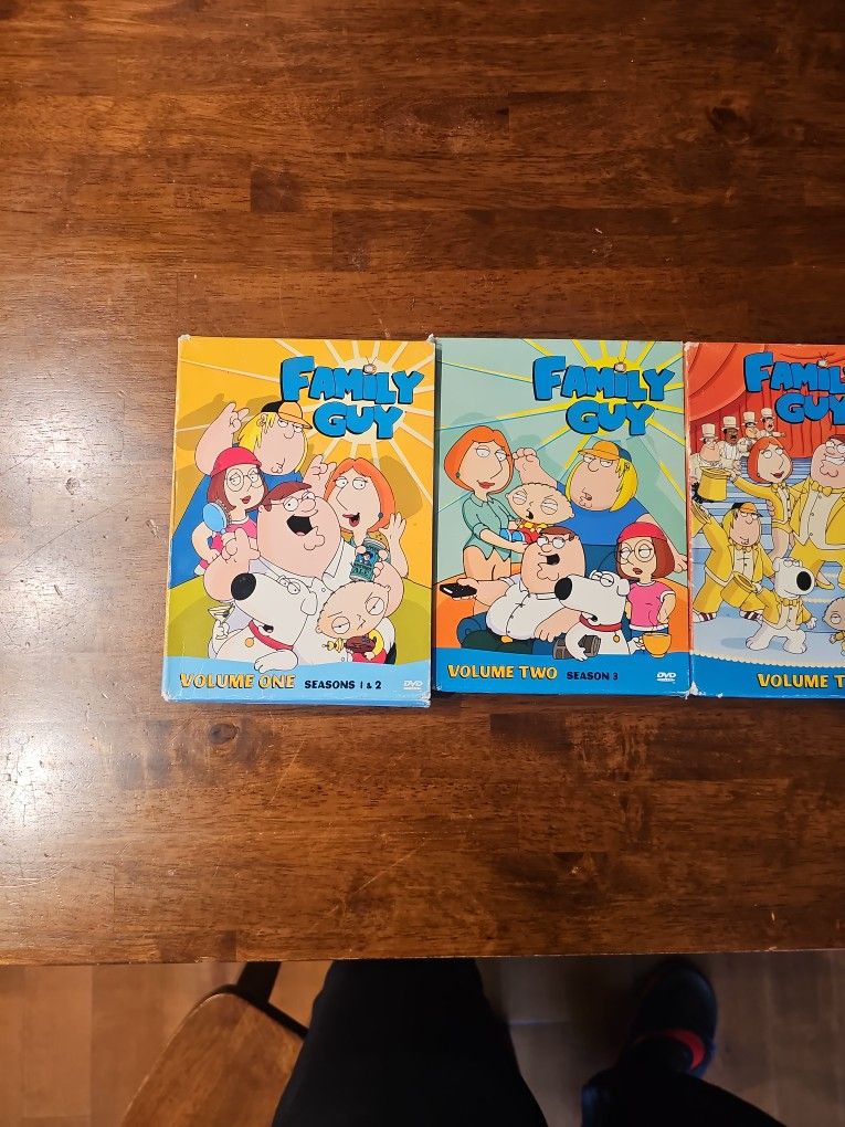 Family Guy Volume 1-6 DvD Packs