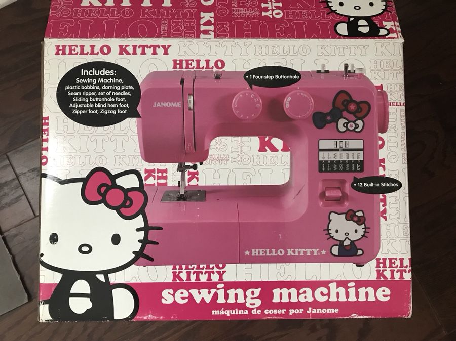Janome - Hello Kitty Sewing Machine ~ Like New - general for sale