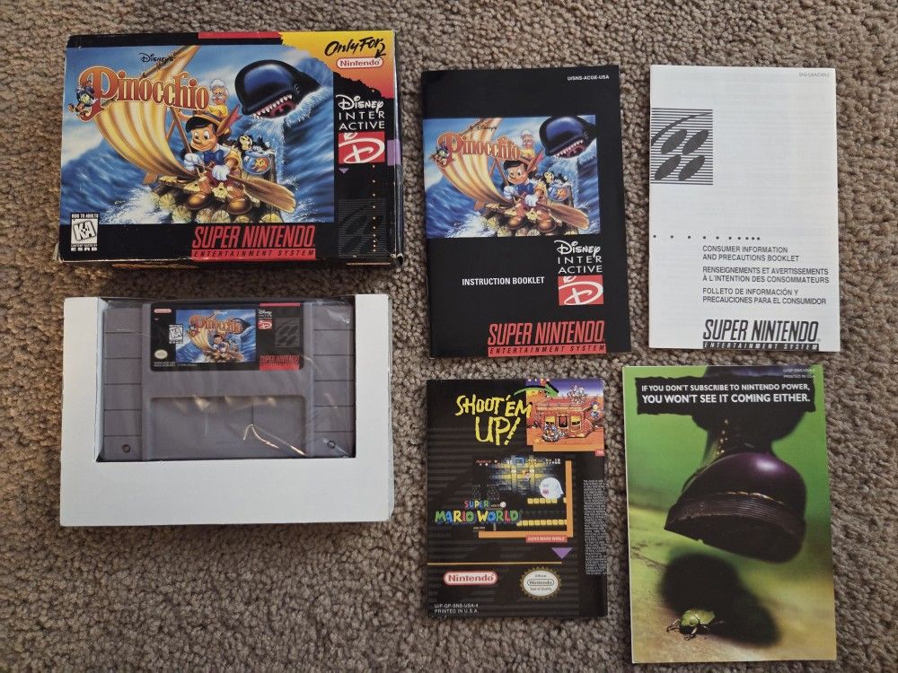 SNES - Pinocchio
