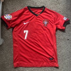 Portugal Version/Short Sleeves/7# Cristano Ronaldo Home Kit/Soccer Jerseys