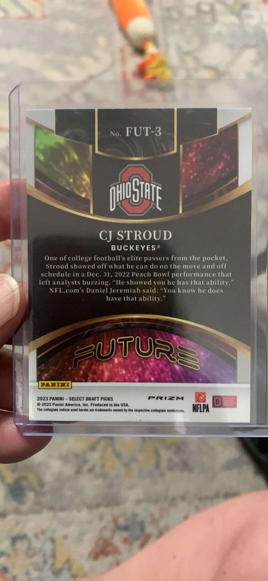 2024 Select Draft Silver CJ Stroud FUT3