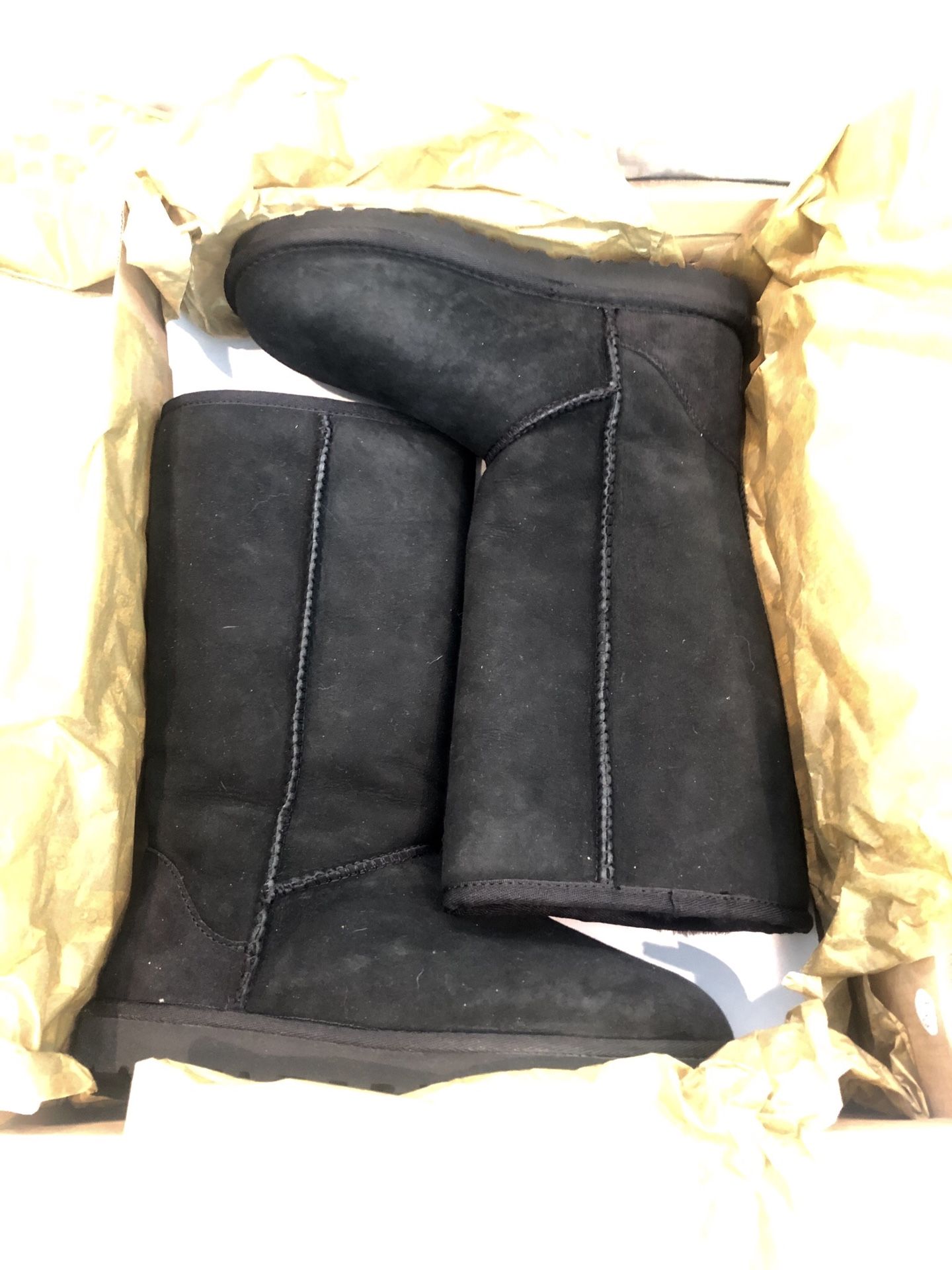 Tall black Ugg boots size 6