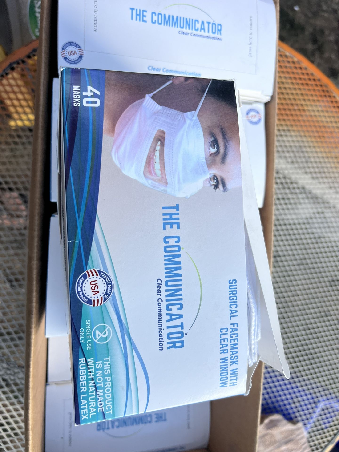 Surgical Face mask Clear window 