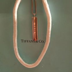 Tiffany & Co Brand New Solid Authentic 1837 Pendant Necklace Sterling Silver 925