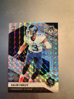 Panini Mosiac Reactive Caleb Farley Rookie Mosiac Card