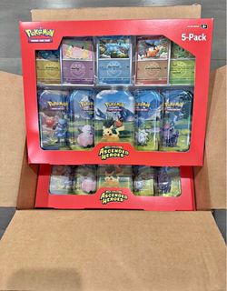 Pokémon Ascended Heroes Tins