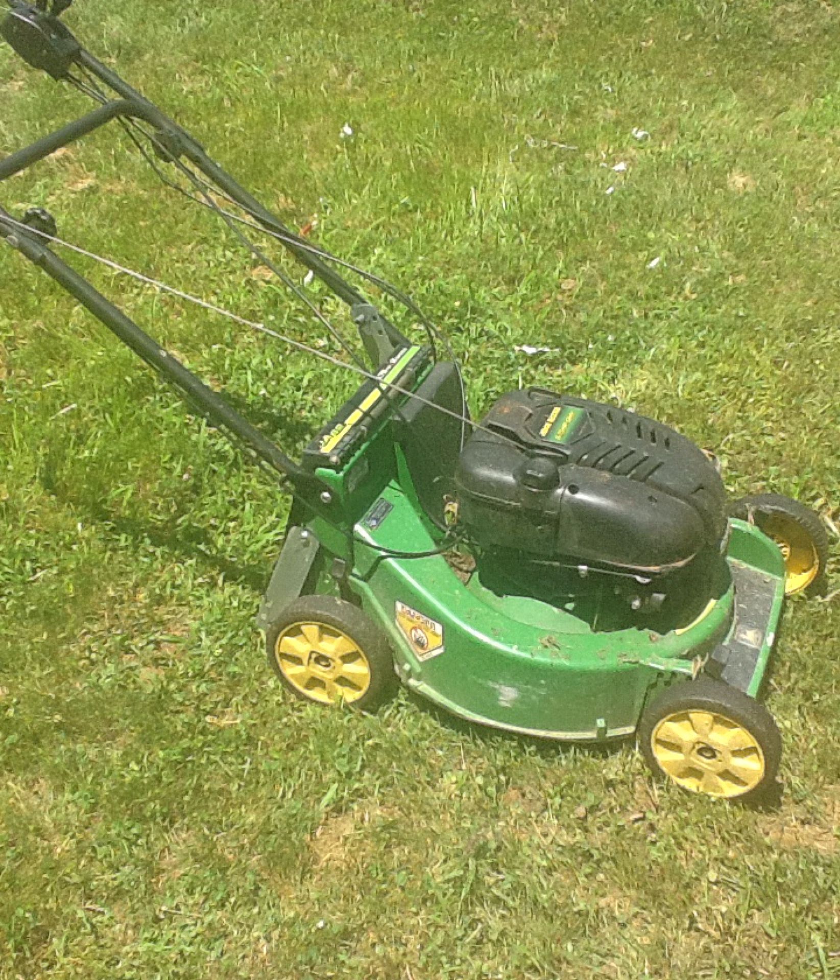 John Deere ja62 lawn mower