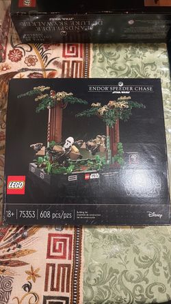 Endor’s speeder chase LEGO