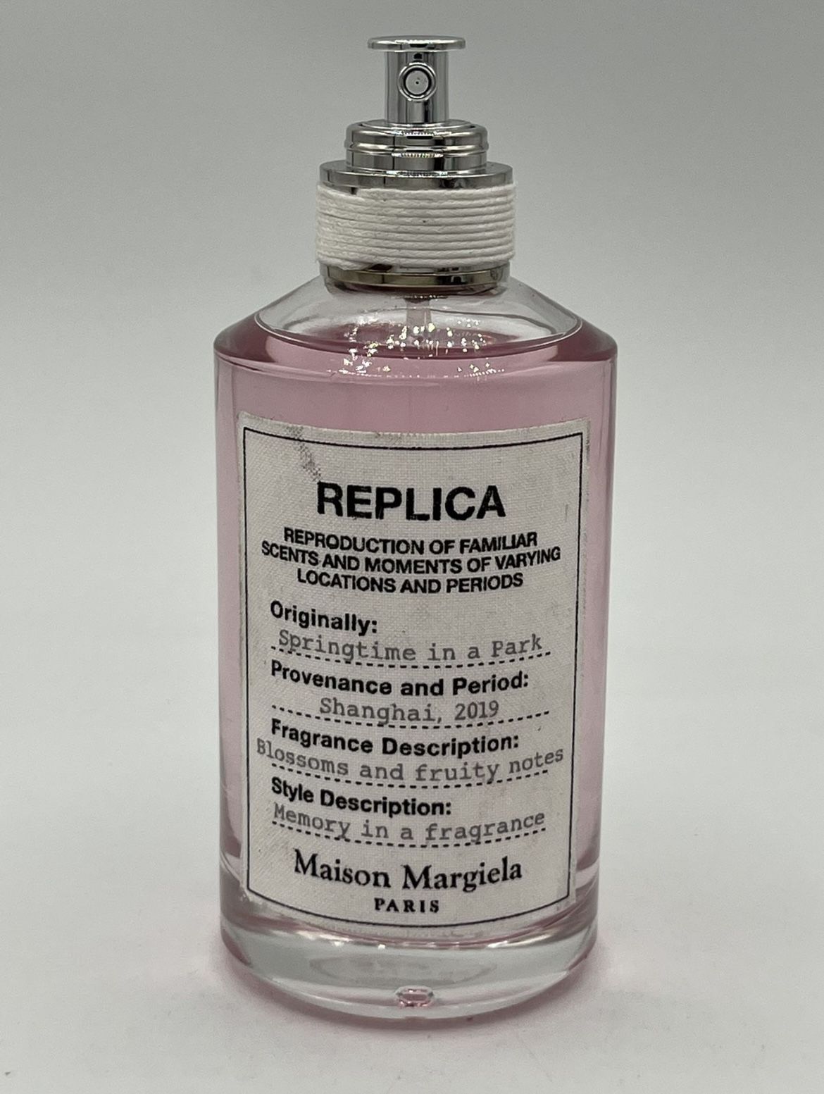 Maison Margiela Springtime In A Park EDT 3.4 oz 100 Ml About 95% Full Bottle Without Box *Authentic*