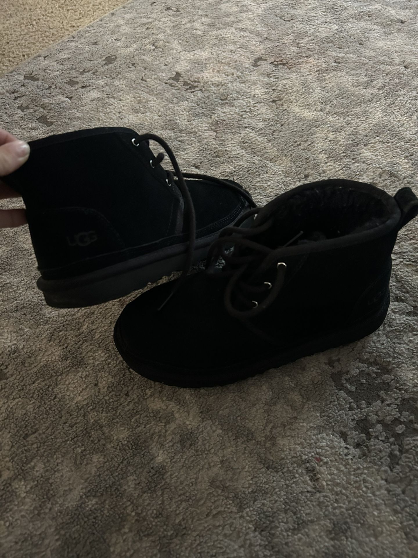 Laced up UGG boots Size 5 In Men’s