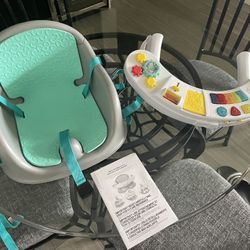 Infantino Teal 3-in-1 Seat And Booster