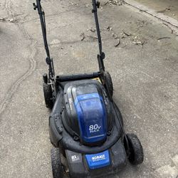 Kobalt 80v Electric Lawnmower