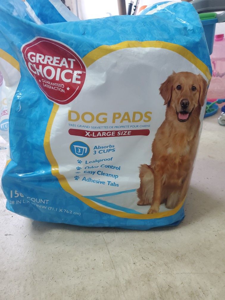 New Leftover Potty Pads