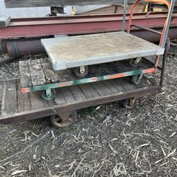 3 WAREHOUSE CARTS