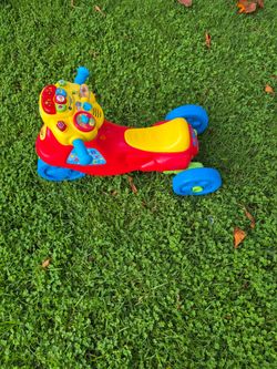 Motorbike riding toy
