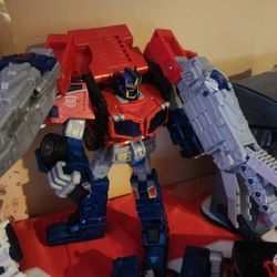Megplex And Optimus  Prime 2003 Hasbro 