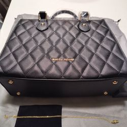 Jessica Moore purse and necklace