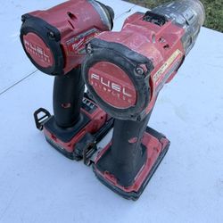 Milwaukee Fuel Drill Set