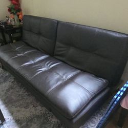 Black Futon Sofa Bed – Must Go