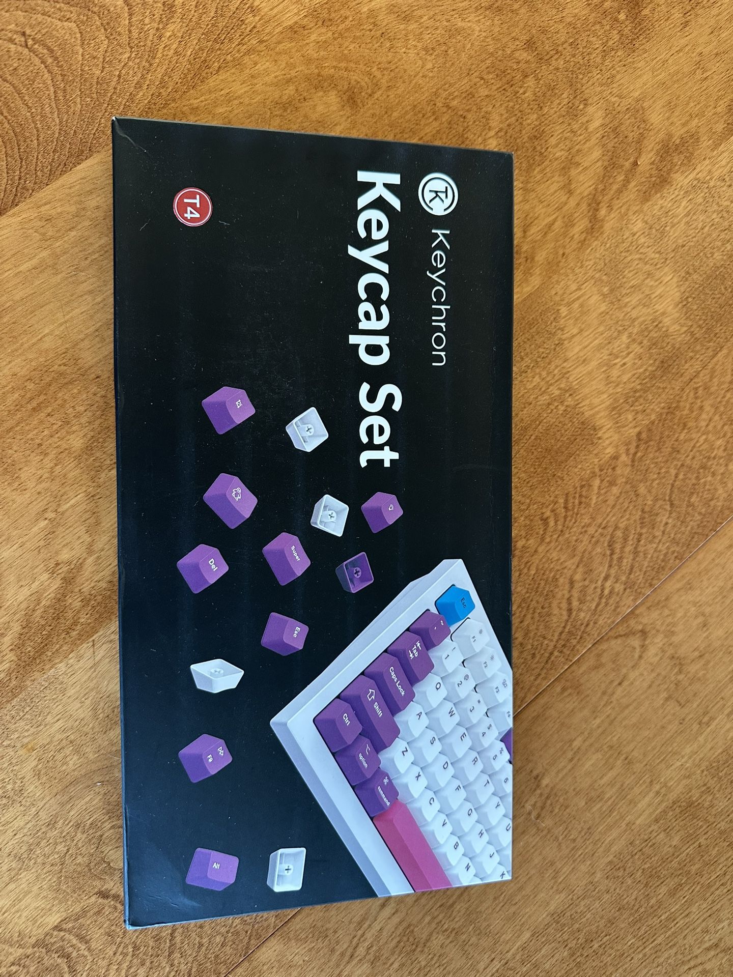 Keychron Keycap Set Purple Pink And Teal 