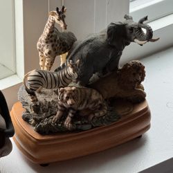 Small Wild Animal Music Box 