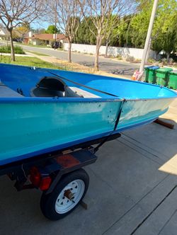 Aluminum Boat Sea Nymph 13.7 And Trailer!