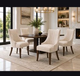 4 Piece Dining Chair Set