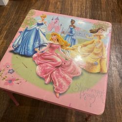 Disney princess Table 