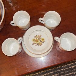 Royal Warwick Sunflower China