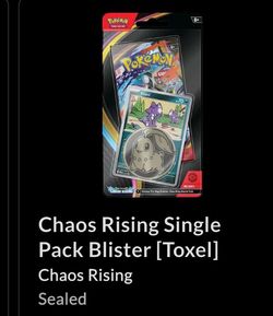 Chaos Rising Single Pack Blister [Toxel]