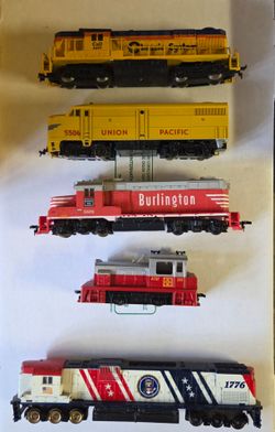 HO locomotives