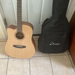 Left-Handed Acoustic Guitar