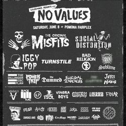 No Values Festival 2024 - GA More Value Tickets - 2 Available
