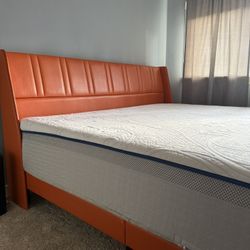 King Bed And Bed Frame 