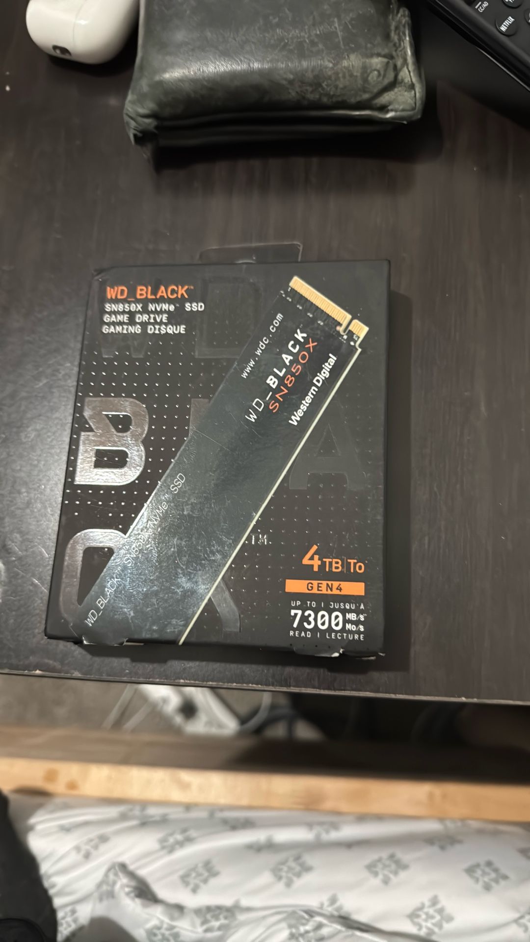 Wd Black Ssd 4 Tb Sn850x4 Gen 4