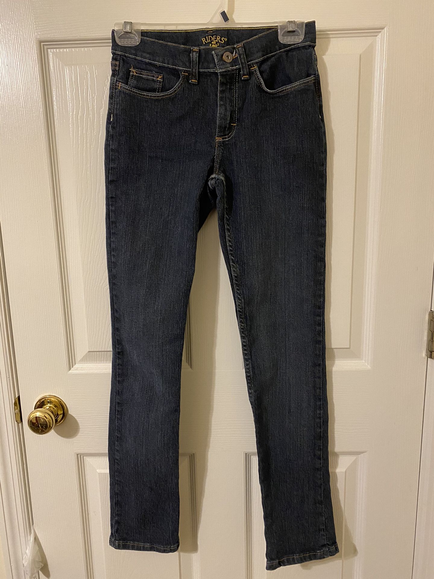 Lee Riders Girl’s Size 14 Blue Jeans Adjustable Waist