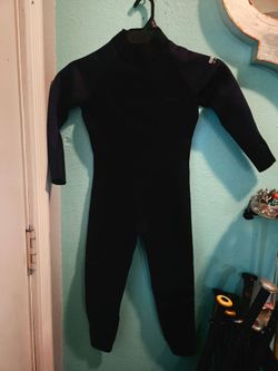 Wet suit Dark lightning full body neoprene youth size large