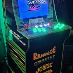 Custom Rampage Arcade 1up With 12,000 Games