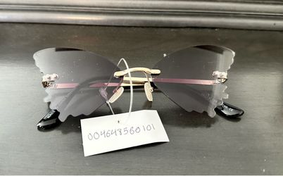 New Black Butterfly Sunglasses